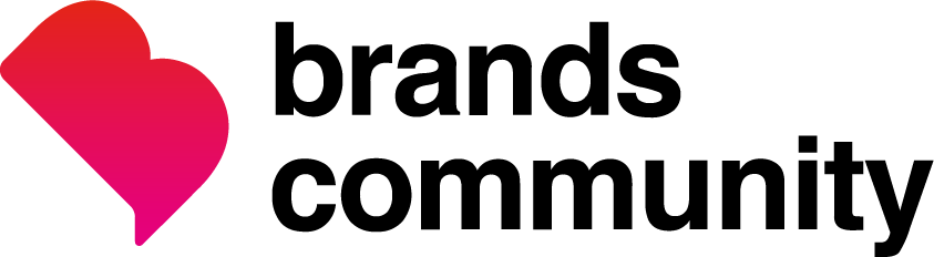 Logotipo da brands community cor