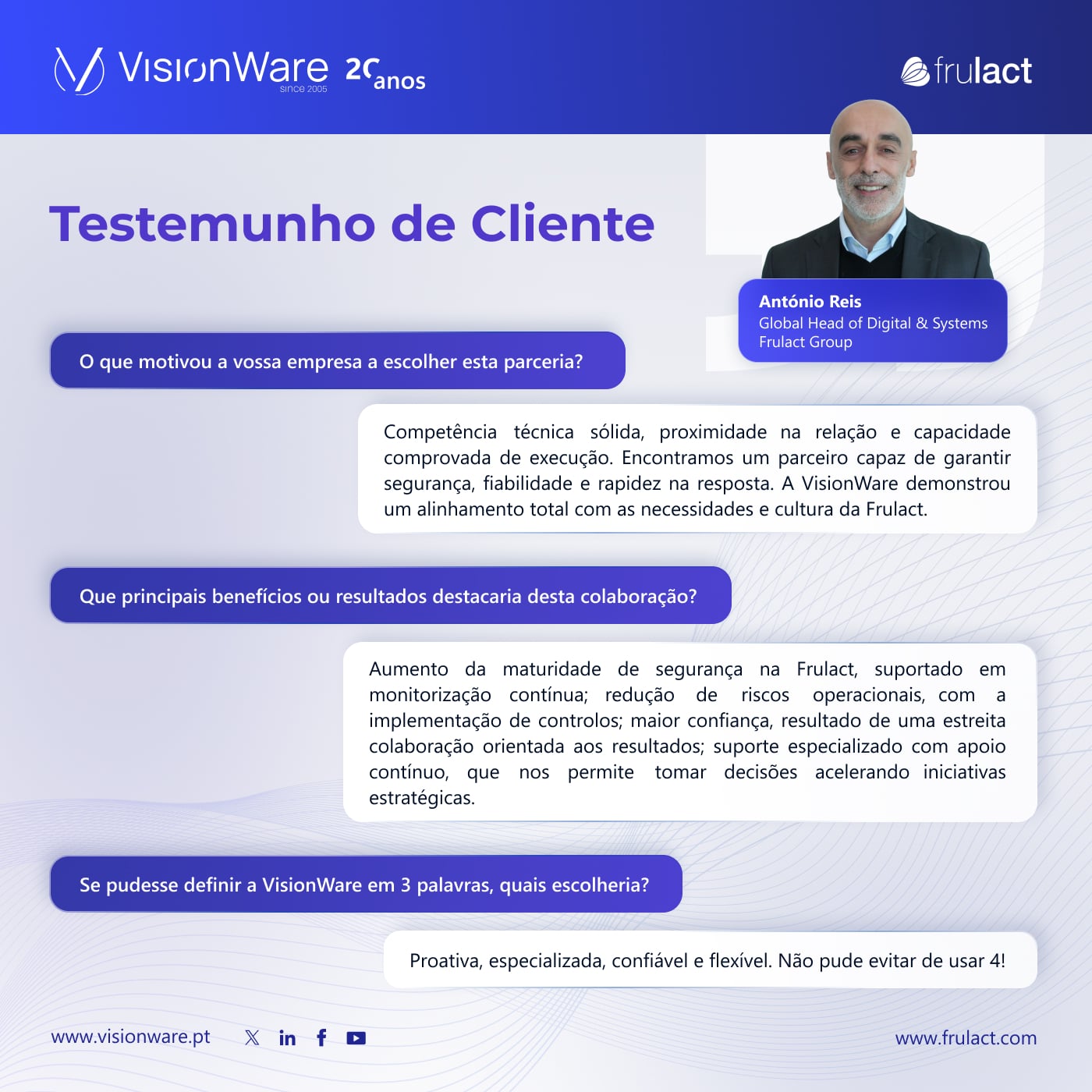 testemunha cliente