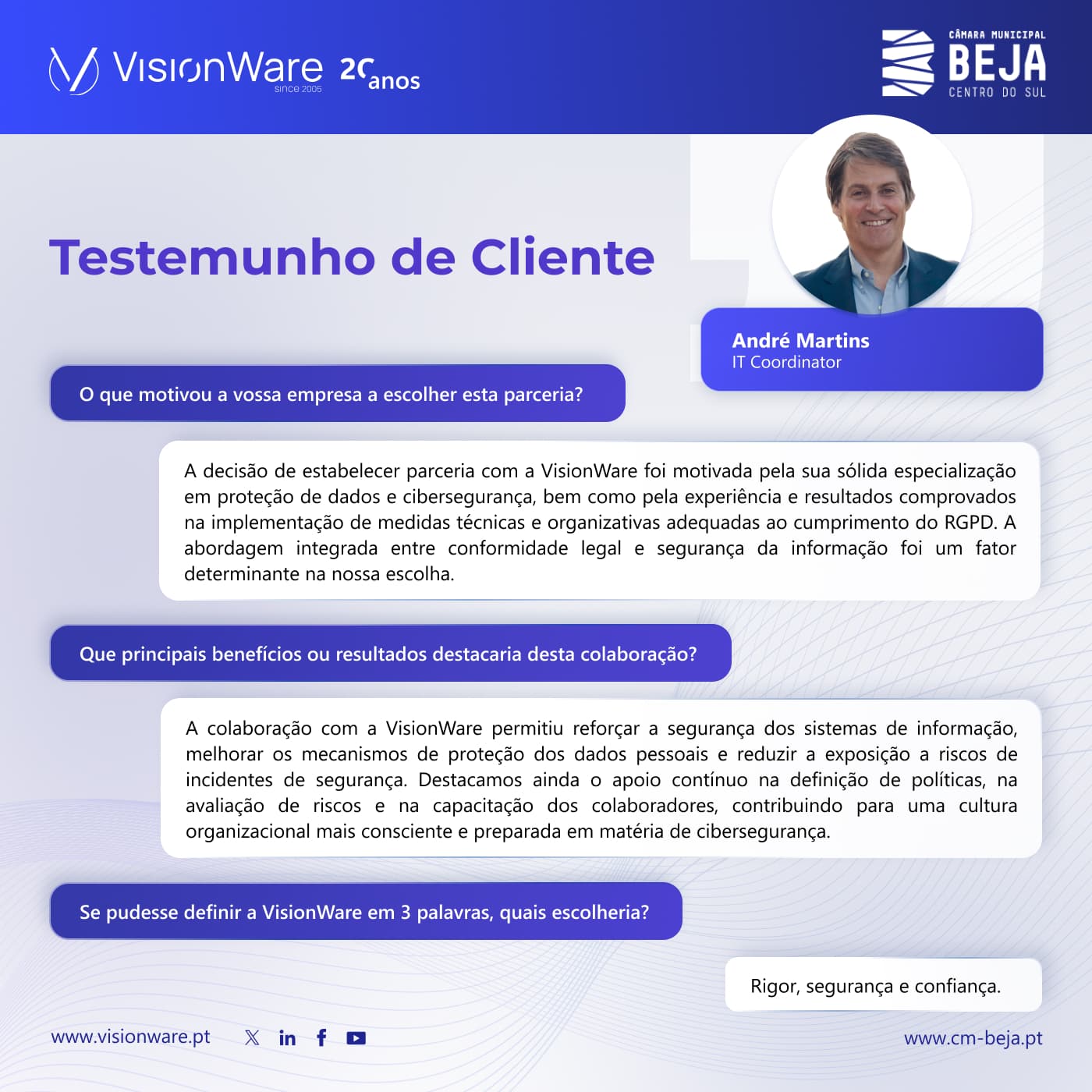 testemunha cliente